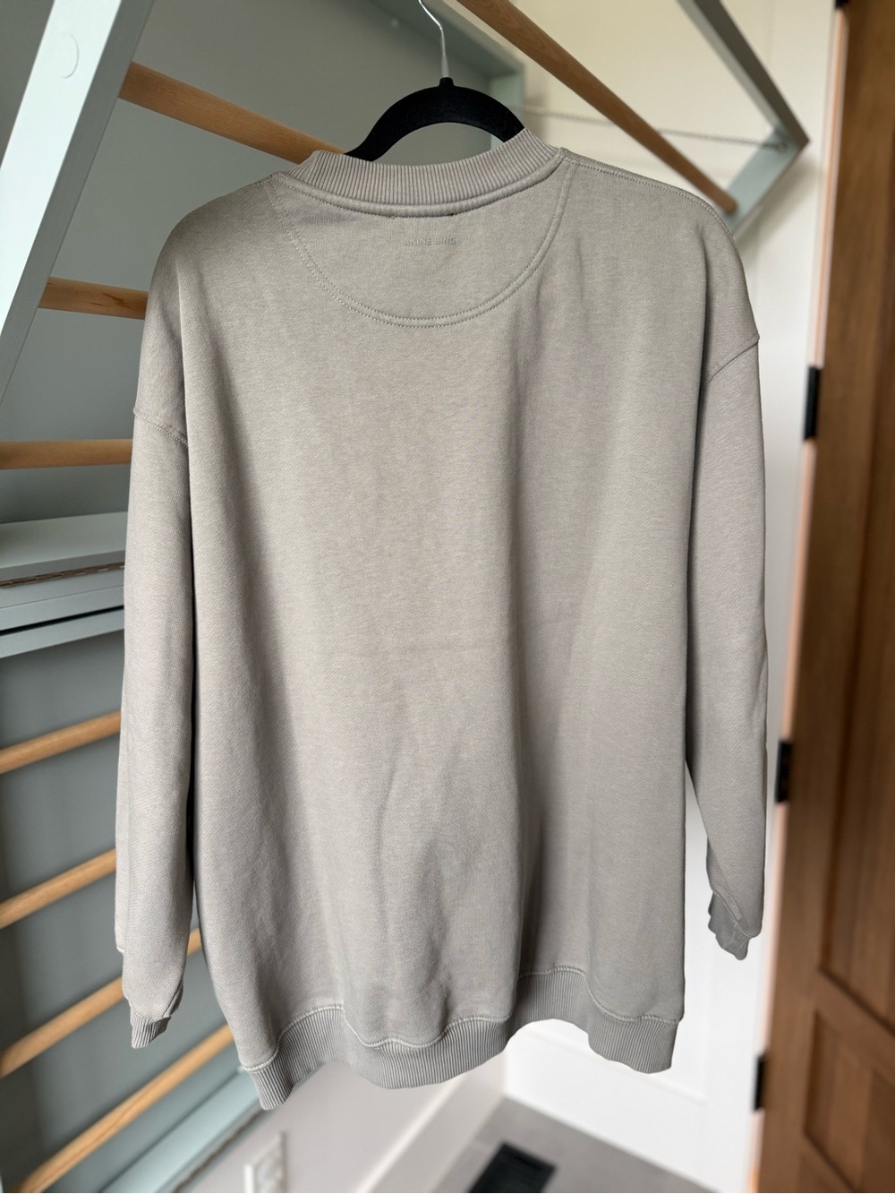Anine Bing Oversized Crewneck Sweatshirt - Picture 5 of 9
